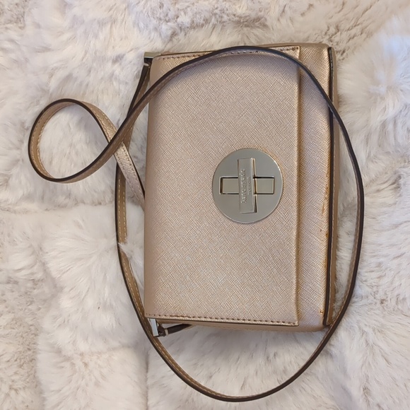 Kate Spade Newbury Lane Sally Crossbody- Rosegold - Picture 3 of 10
